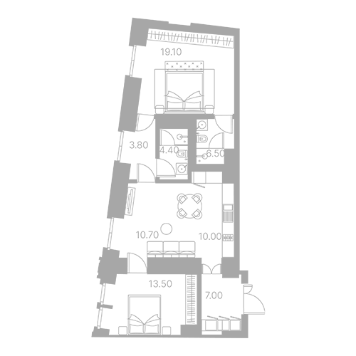 2-комн. квартиры